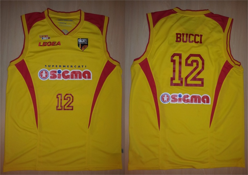 2012-13 Ryan Bucci - Sigma Barcellona (Match Worn) - Taglia XL (61 X 87 cm)